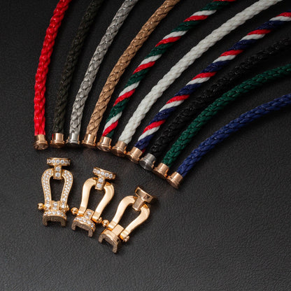 [BLUE TEARS]FORCE LARGE HORSESHOE NO DIAMOND BRACELET GOLD