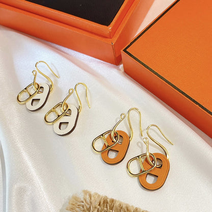 [BLUE TEARS]HM O'MAILLON GOLD EARRINGS