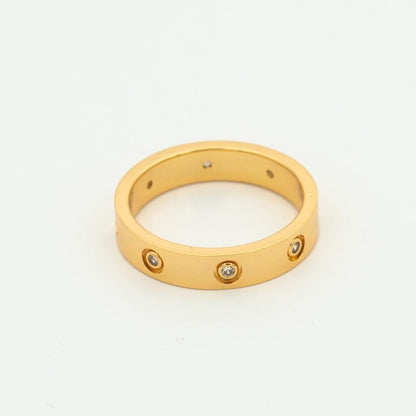 [ブルーティアーズ]ラブリング 3.6mm 8ダイヤモンド