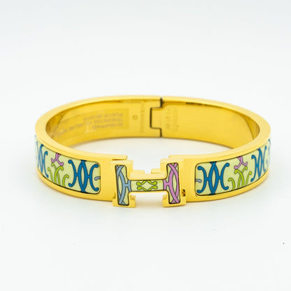 [BLUE TEARS]H BRACELET BEIGE MULTICOLOR