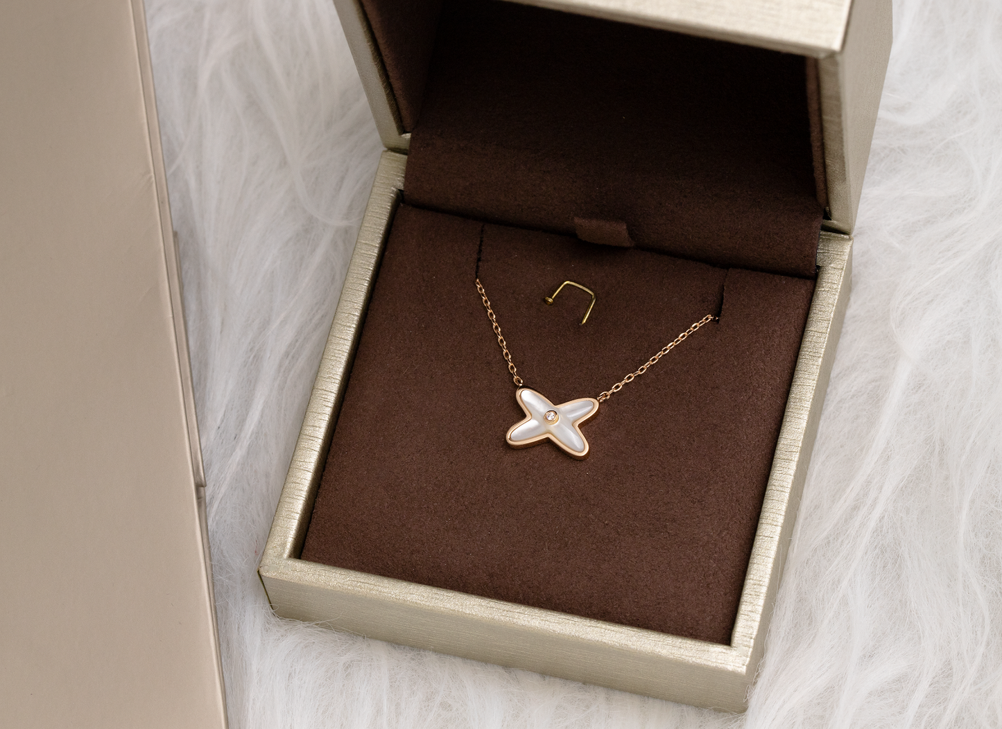 [BLUE TEARS]JEUX DE NECKLACE 1 DIAMOND