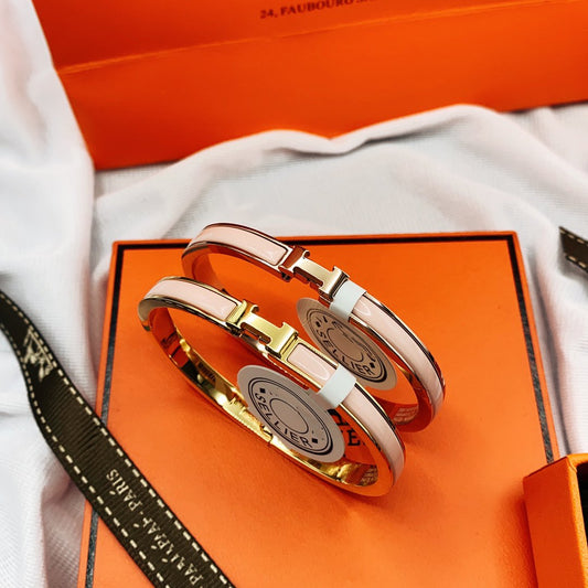 [BLUE TEARS]CLASSIC HM CLIC  PINK 8MM ENAMEL BRACELET