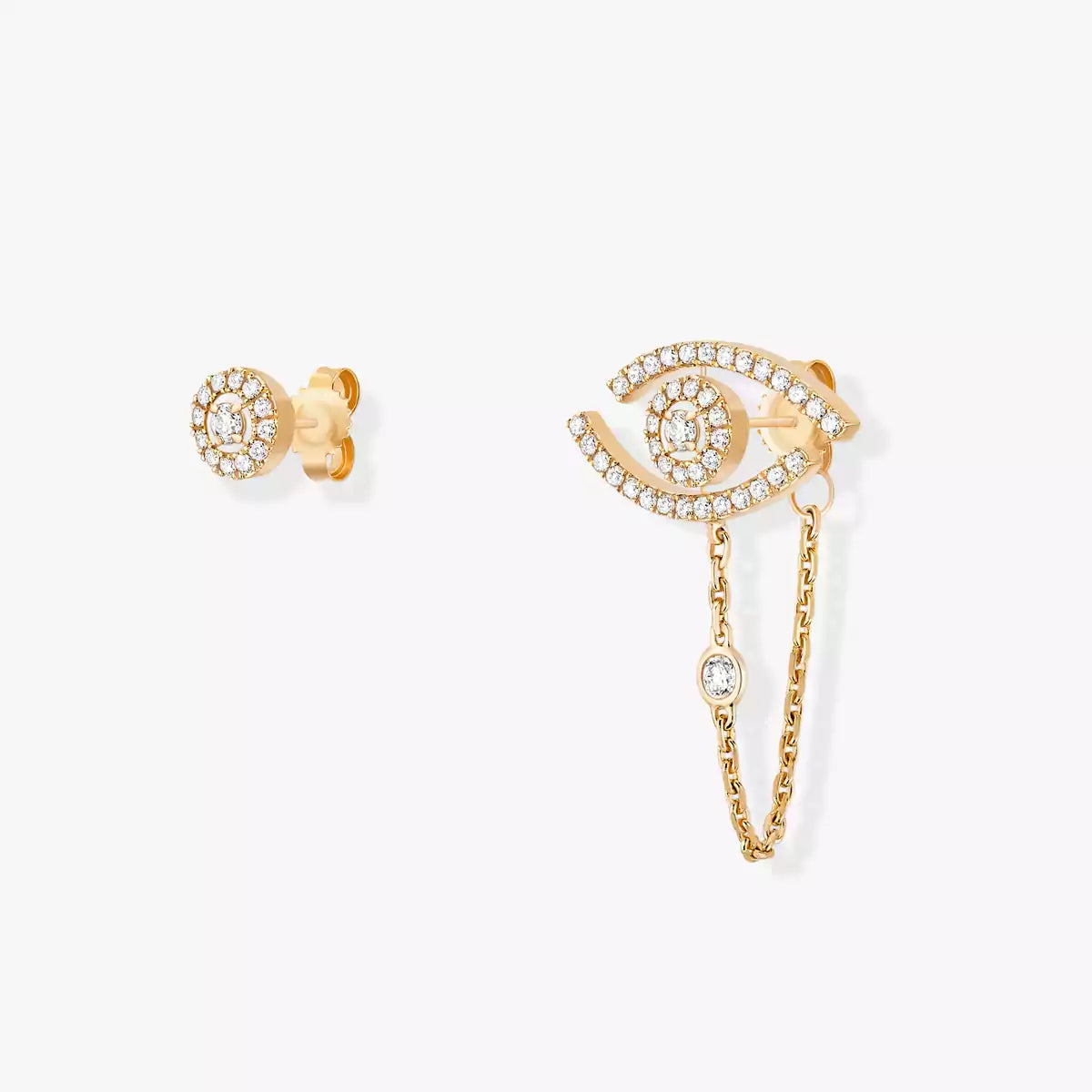 [Blue Tears Jewelry]Lucky Eye Diamond Earrings