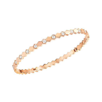 [BLUE TEARS]BEE LOVE SILVER DIAMOND BRACELET
