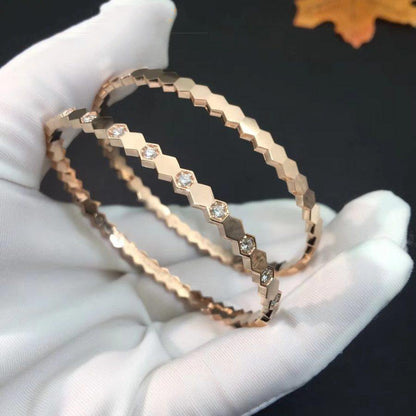 [BLUE TEARS]BEE LOVE SILVER DIAMOND BRACELET