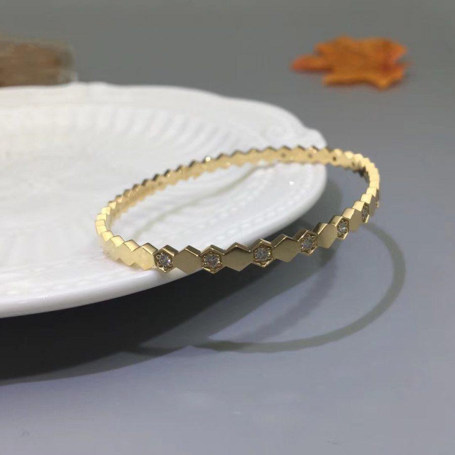[BLUE TEARS]BEE LOVE GOLD DIAMOND BRACELET