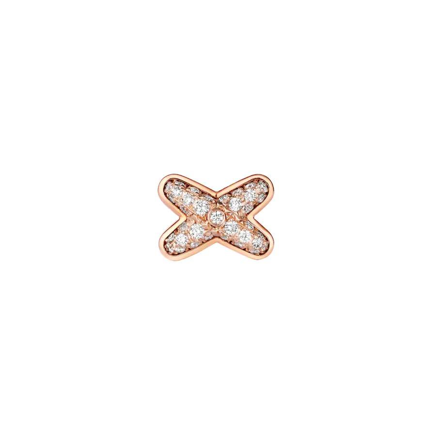 [BLUE TEARS]JEUX DE PINK GOLD DIAMOND EARRINGS