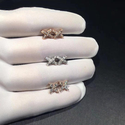 [BLUE TEARS]JEUX DE DIAMOND EARRINGS