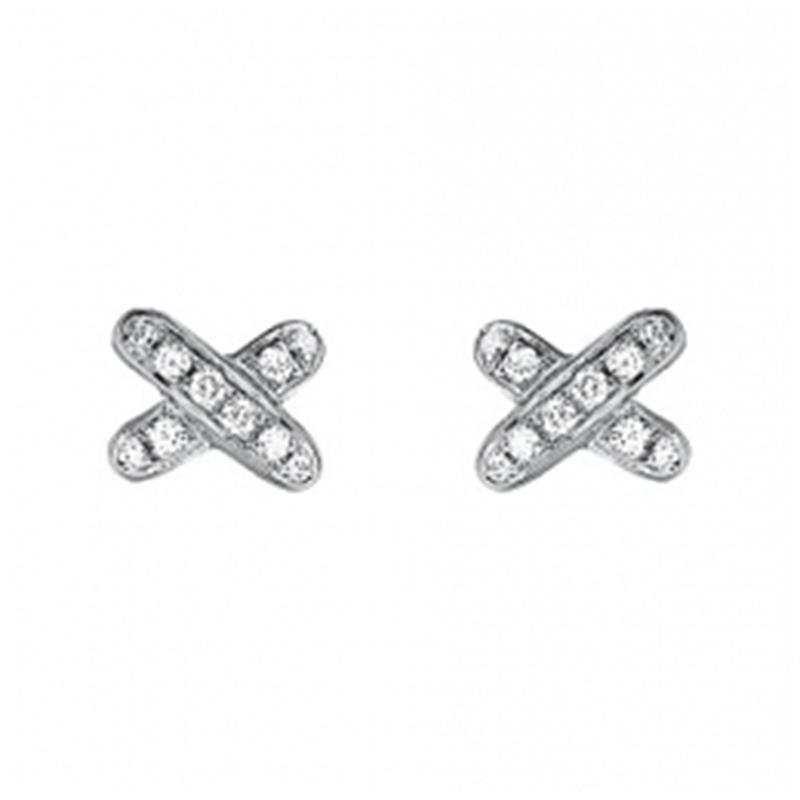 [BLUE TEARS]JEUX DE DIAMOND EARRINGS