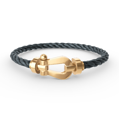 [BLUE TEARS]FORCE LARGE HORSESHOE NO DIAMOND BRACELET GOLD