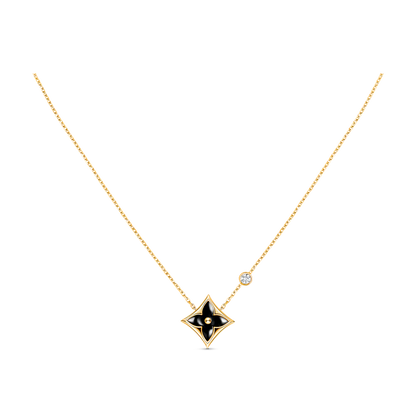 [BLUE TEARS]STAR BLACK MOP NECKLACE