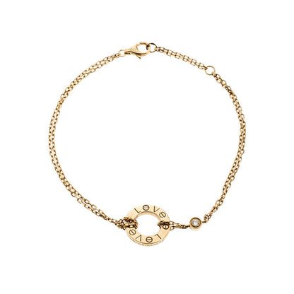 [BLUE TEARS]LOVE BRACELET 2 DIAMOND