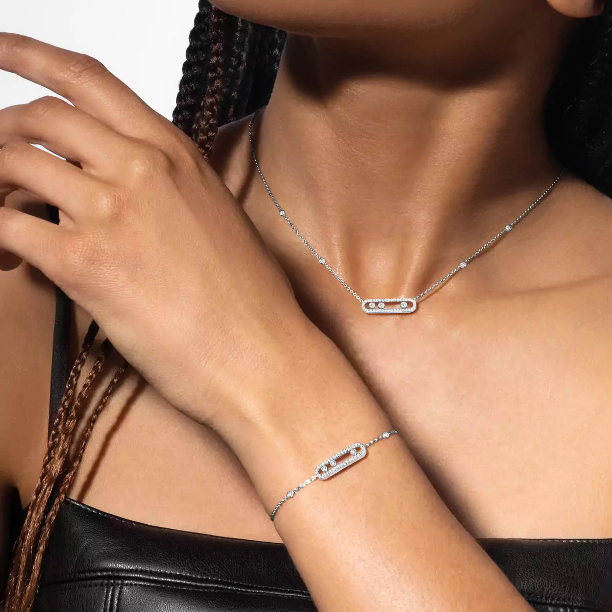[Blue Tears Jewelry]Baby Move Necklace