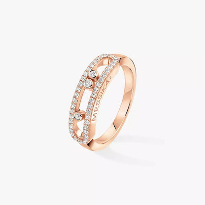 [Blue Tears Jewelry] Baby Move Gold Diamond Pave_ Ring