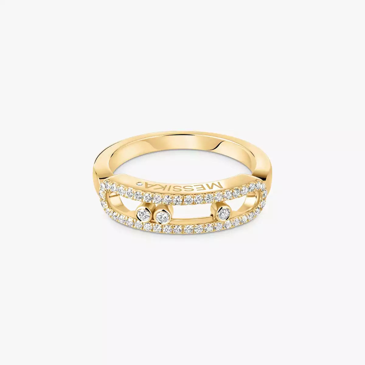 [Blue Tears Jewelry] Baby Move Gold Diamond Pave_ Ring
