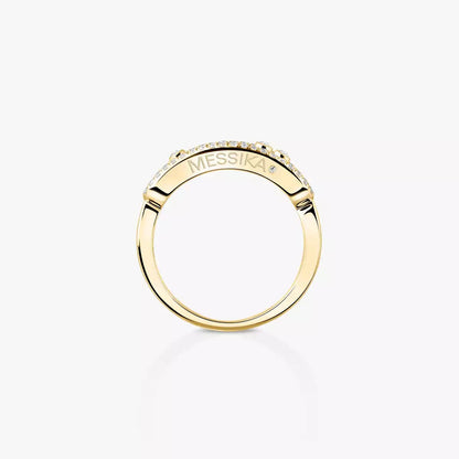 [Blue Tears Jewelry] Baby Move Gold Diamond Pave_ Ring