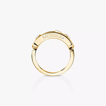 [Blue Tears Jewelry] MoveGold Diamond Ring