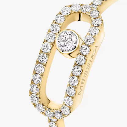 [Blue Tears Jewelry]Move Uno Diamond Ring in Gold