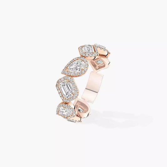 [Blue Tears Jewelry] Diamond Wedding Ring My Twin