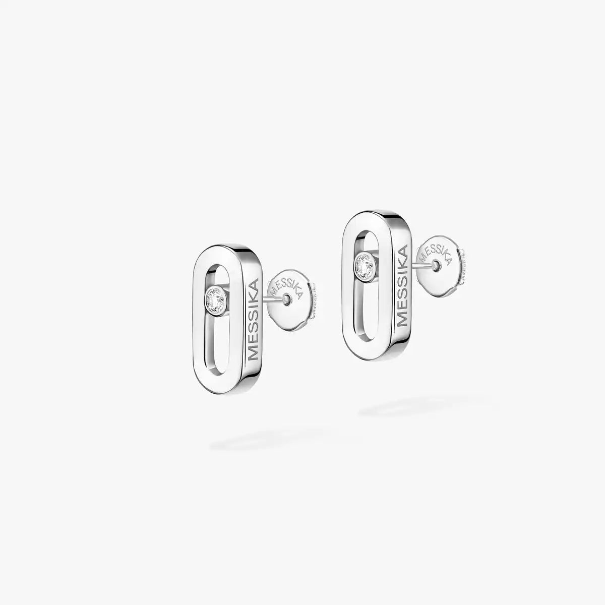 [Blue Tears Jewelry]Move Uno Diamond Stud Earrings