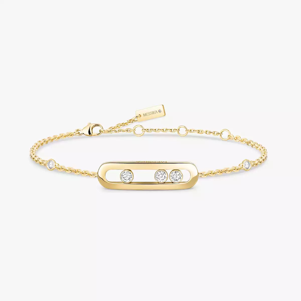 [Blue Tears Jewelry]Baby Move Diamond Bracelet