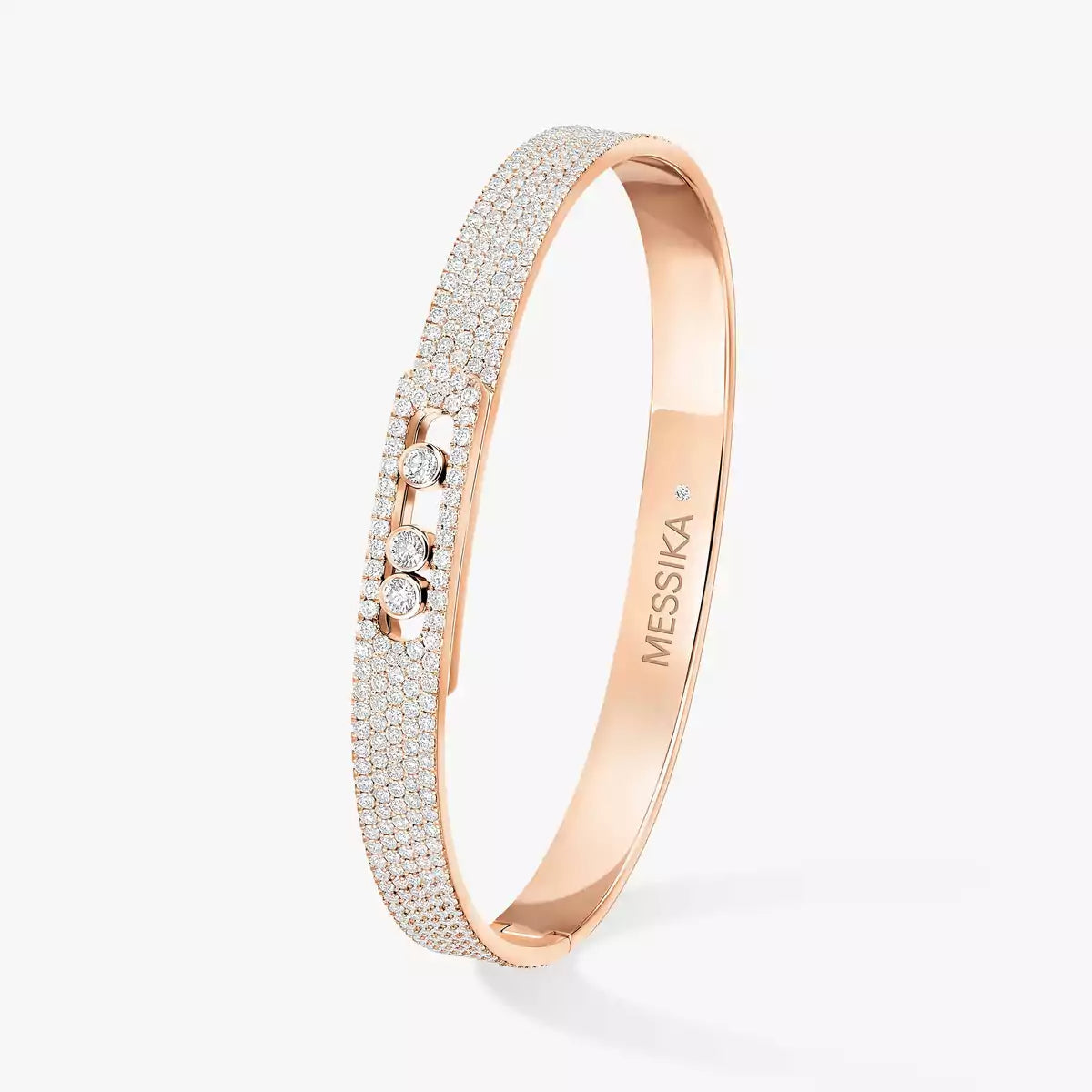 [Blue Tears Jewelry]Move Noa Full Pav¨¦ Diamond Bangle Bracelet