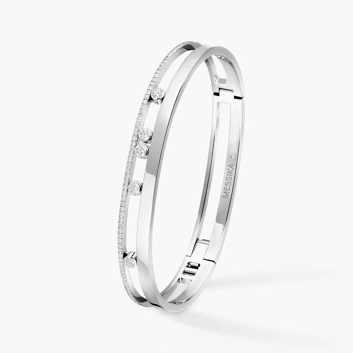 [Blue Tears Jewelry]Move Romane Diamond Bangle Bracelet