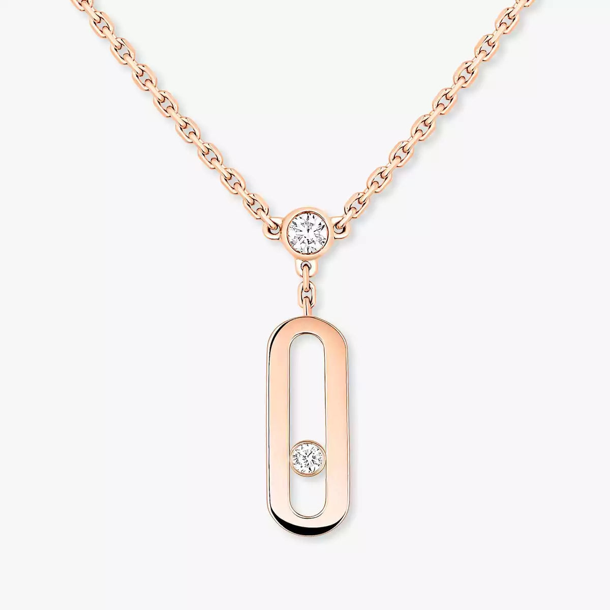 [Blue Tears Jewelry] Move Uno Diamond Necklace