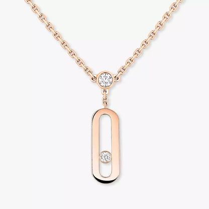 [Blue Tears Jewelry] Move Uno Diamond Necklace