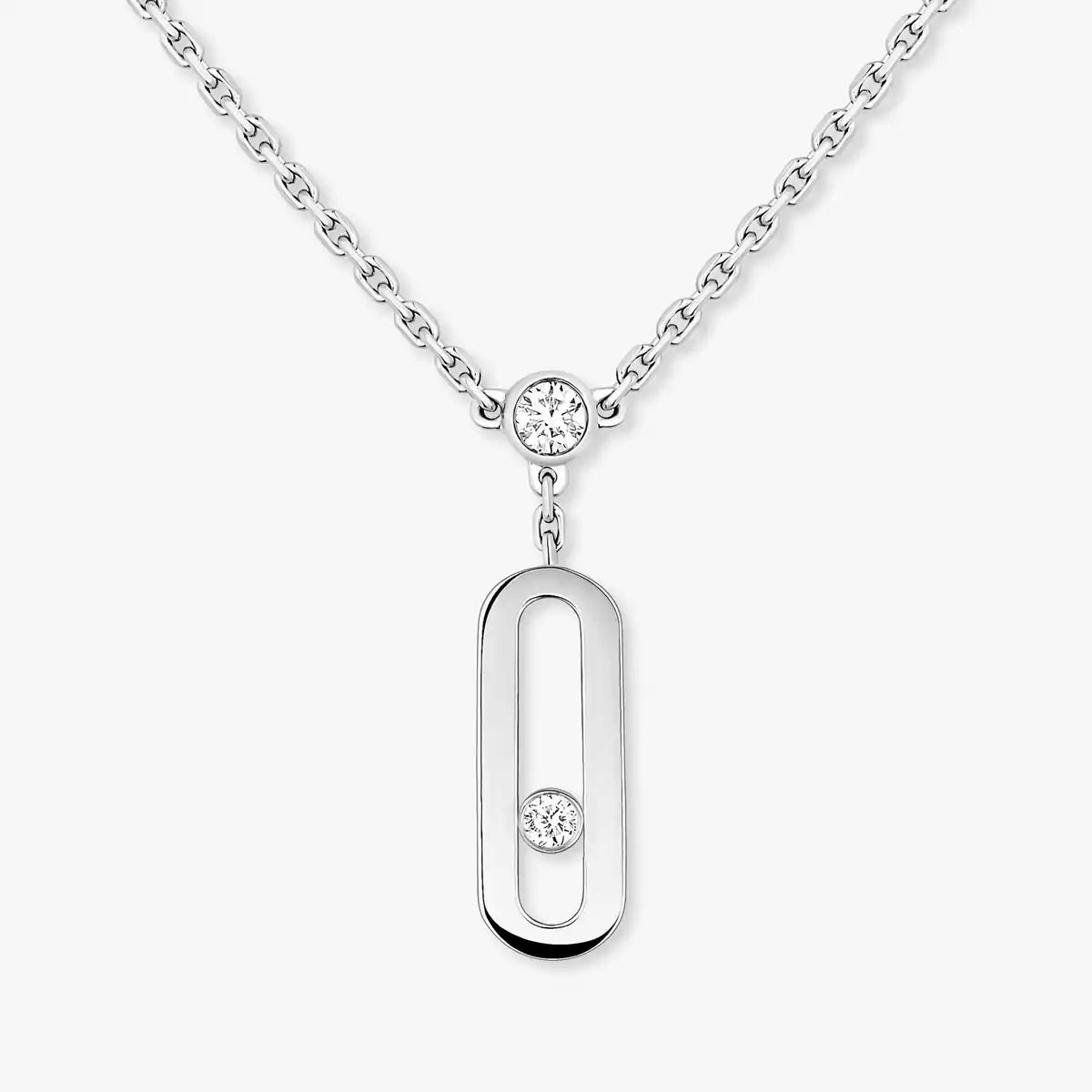 [Blue Tears Jewelry] Move Uno Diamond Necklace