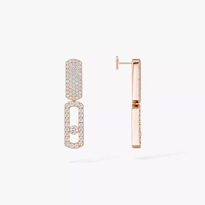 [Blue Tears Jewelry]Imperial Move SM Diamond Earrings