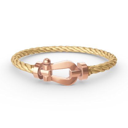 [BLUE TEARS]FORCE LARGE HORSESHOE NO DIAMOND BRACELET ROSE GOLD