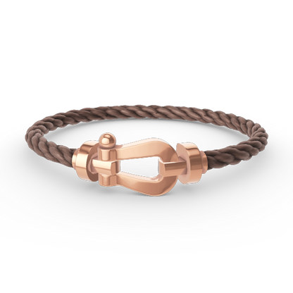 [BLUE TEARS]FORCE LARGE HORSESHOE NO DIAMOND BRACELET ROSE GOLD