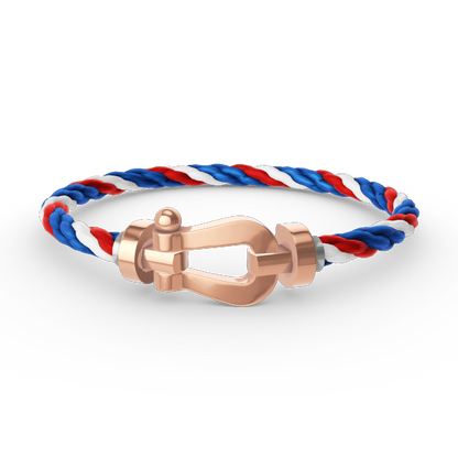 [BLUE TEARS]FORCE LARGE HORSESHOE NO DIAMOND BRACELET ROSE GOLD