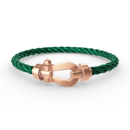 [BLUE TEARS]FORCE LARGE HORSESHOE NO DIAMOND BRACELET ROSE GOLD