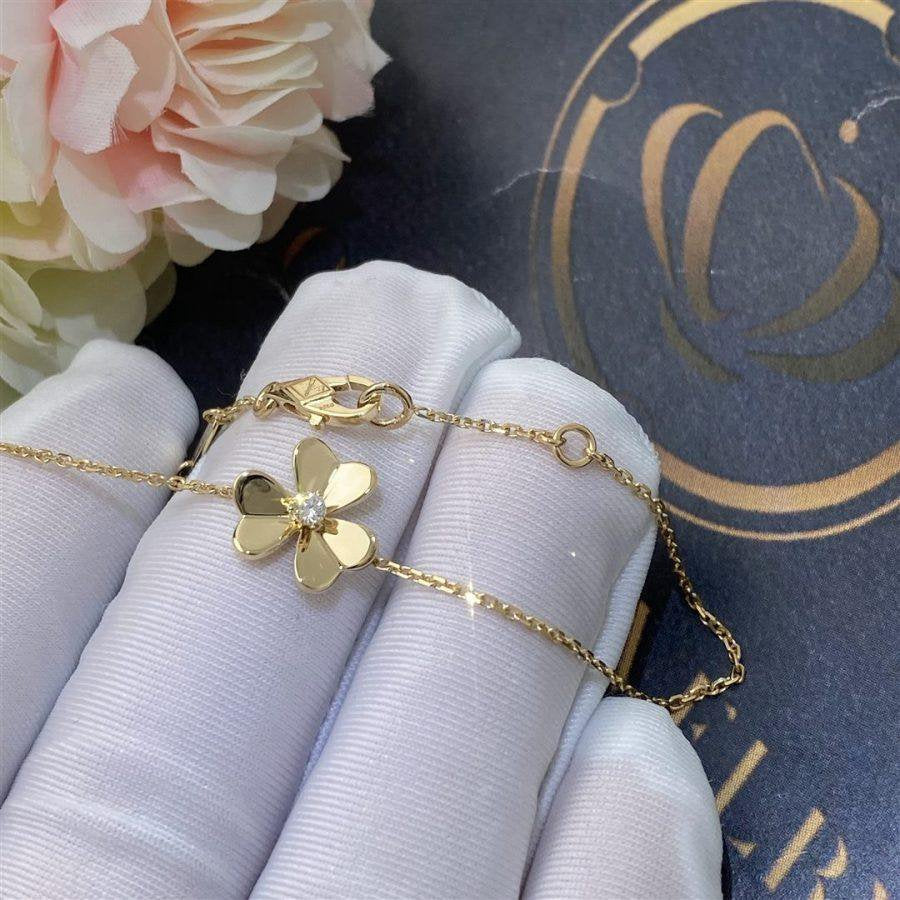 [BLUE TEARS]FRIVOLE GOLD FLOWER BRACELET
