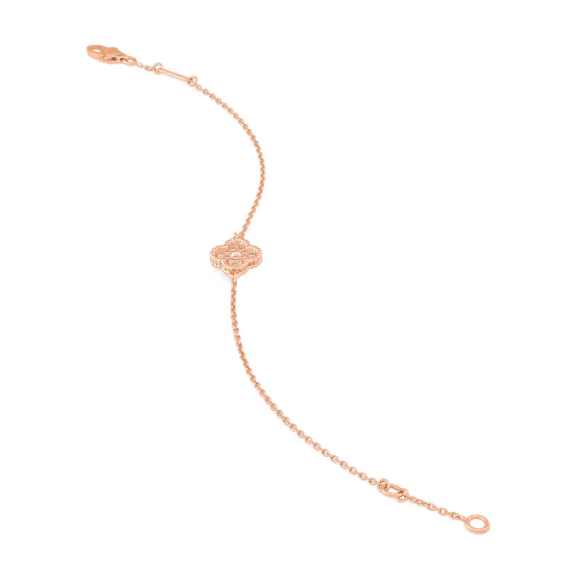 [BLUE TEARS]CLOVER SINGLE FLOWER BRACELET