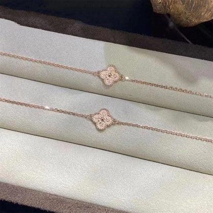 [BLUE TEARS]CLOVER SINGLE FLOWER BRACELET