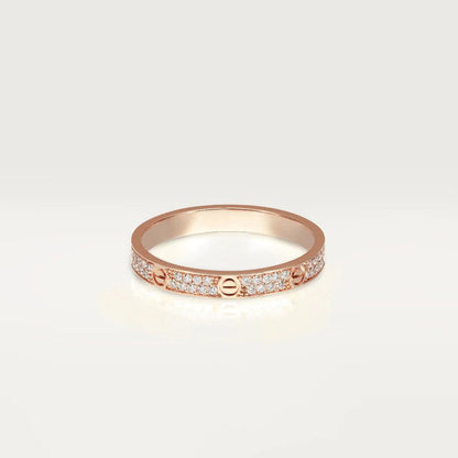 [BLUE TEARS]LOVE RING 2.65MM DIAMOND